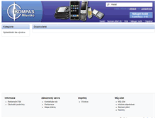 Tablet Screenshot of dobre-telefony.eu